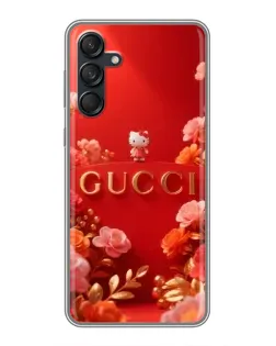 Чехол для Samsung Galaxy M55 5G с картинкой «Gucci — золотой сад»