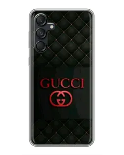 Чехол для Samsung Galaxy M55 5G с картинкой «Gucci — стеганый черный»