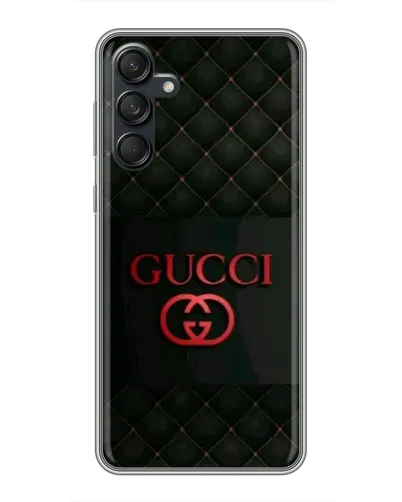Чехол для Samsung Galaxy M55 5G с картинкой «Gucci — стеганый черный»