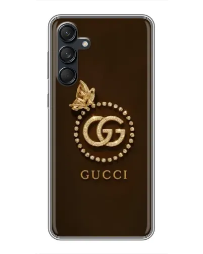 Чехол для Samsung Galaxy M55 5G с картинкой «Gucci — золотая бабочка»