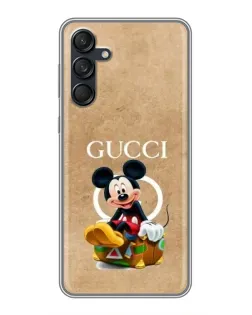Чехол для Samsung Galaxy M55 5G с картинкой «Микки Маус Gucci — крафт»