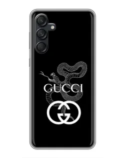 Чехол для Samsung Galaxy M55 5G с картинкой «Gucci — серебряная змея»