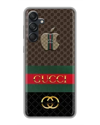 Чехол для Samsung Galaxy M55 5G с картинкой «Gucci — брендированный десерт»