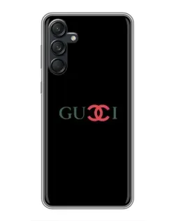 Чехол для Samsung Galaxy M55 5G с картинкой «Gucci — красный градиент»