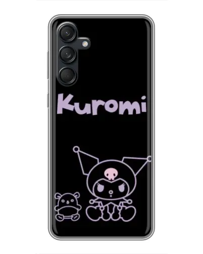 Чехол для Samsung Galaxy M55 5G с картинкой «Kuromi — черный минимализм» Чехол для Samsung Galaxy M55 5G с картинкой «Kuromi — черный минимализм»