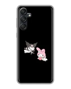 Чехол для Samsung Galaxy M55 5G с картинкой «My Melody и Kuromi» Чехол для Samsung Galaxy M55 5G с картинкой «My Melody и Kuromi»