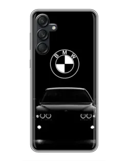 Чехол для Samsung Galaxy M55 5G с картинкой «BMW — взгляд из темноты»