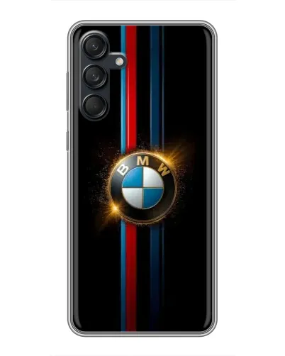 Чехол для Samsung Galaxy M55 5G с картинкой «BMW M-Power неон»