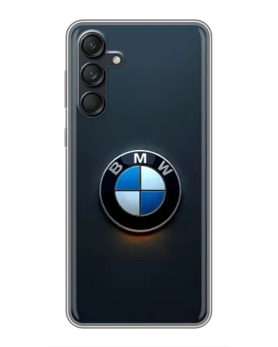 Чехол для Samsung Galaxy M55 5G с картинкой «Логотип BMW — минимализм»