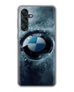 Чохол для Samsung Galaxy M55 5G з картинкою «Логотип BMW — лід»