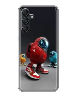 Чехол для Samsung Galaxy M55 5G с картинкой «Among Us — 3D стиль»
