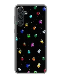 Чехол для Samsung Galaxy M55 5G с картинкой «Экипаж Among Us»