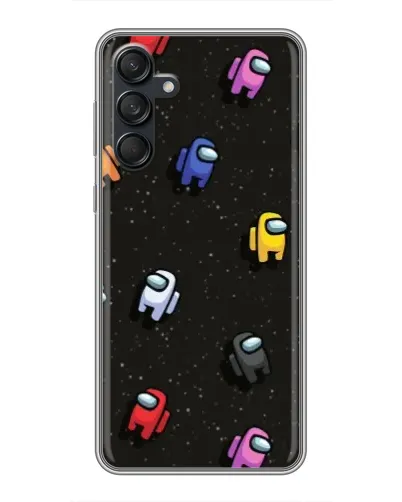 Чехол для Samsung Galaxy M55 5G с картинкой «Космический паттерн Among Us» Чехол для Samsung Galaxy M55 5G с картинкой «Космический паттерн Among Us»