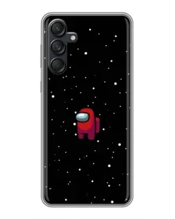 Чехол для Samsung Galaxy M55 5G с картинкой «Красный Among Us»