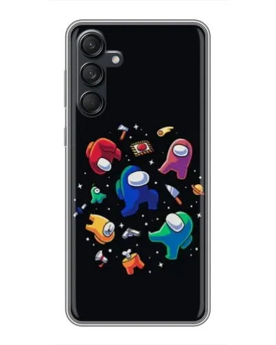 Чехол для Samsung Galaxy M55 5G с картинкой «Among Us космос» Чехол для Samsung Galaxy M55 5G с картинкой «Among Us космос»