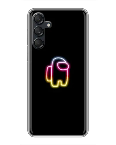 Чехол для Samsung Galaxy M55 5G с картинкой «Among Us градиент» Чехол для Samsung Galaxy M55 5G с картинкой «Among Us градиент»