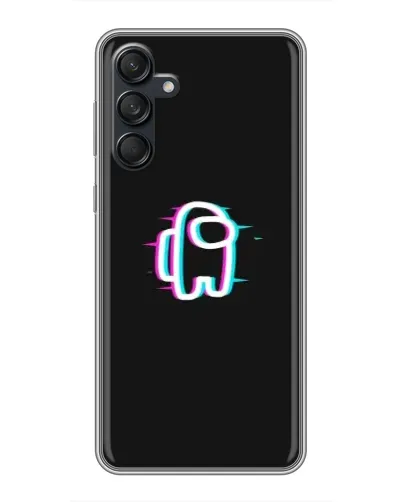 Чехол для Samsung Galaxy M55 5G с картинкой «Among Us неон» Чехол для Samsung Galaxy M55 5G с картинкой «Among Us неон»