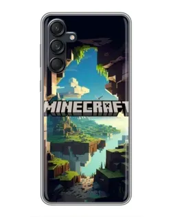 Чехол для Samsung Galaxy M55 5G с картинкой «Пещера Майнкрафт» Чехол для Samsung Galaxy M55 5G с картинкой «Пещера Майнкрафт»