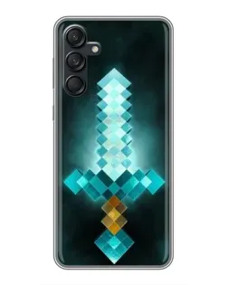 Чехол для Samsung Galaxy M55 5G с картинкой «Алмазный меч неон» Чехол для Samsung Galaxy M55 5G с картинкой «Алмазный меч неон»