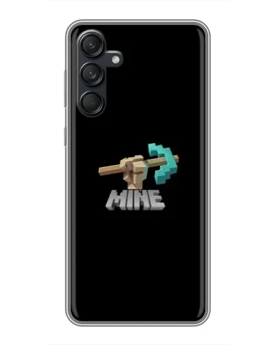 Чехол для Samsung Galaxy M55 5G с картинкой «Алмазная кирка» Чехол для Samsung Galaxy M55 5G с картинкой «Алмазная кирка»