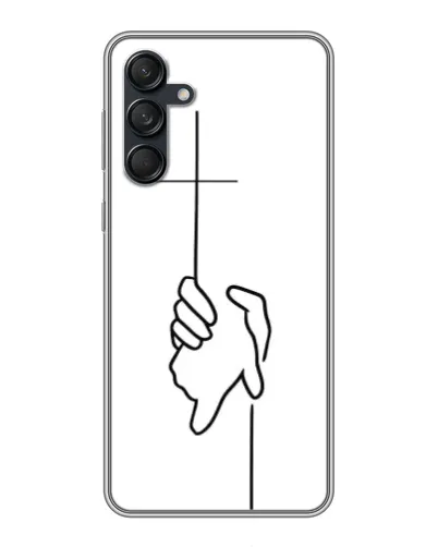 Чехол для Samsung Galaxy M55 5G с картинкой «Рука держит» Чехол для Samsung Galaxy M55 5G с картинкой «Рука держит»