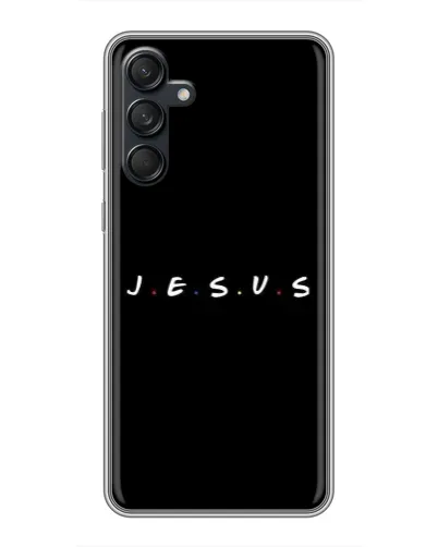 Чехол для Samsung Galaxy M55 5G с картинкой «Точки веры J.E.S.U.S.» Чехол для Samsung Galaxy M55 5G с картинкой «Точки веры J.E.S.U.S.»
