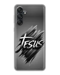 Чехол для Samsung Galaxy M55 5G с картинкой «Надпись Jesus Graffiti»