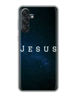 Чехол для Samsung Galaxy M55 5G с картинкой «Звездное небо Jesus»
