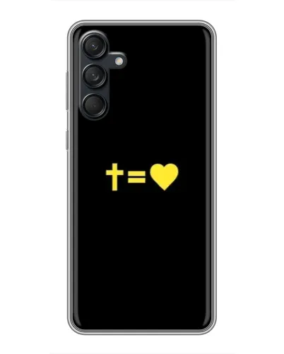 Чехол для Samsung Galaxy M55 5G с картинкой «Сердце и Крест» Чехол для Samsung Galaxy M55 5G с картинкой «Сердце и Крест»