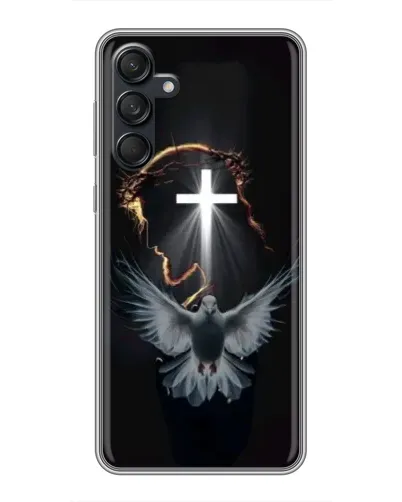Чехол для Samsung Galaxy M55 5G с картинкой «Голубь и Свет» Чехол для Samsung Galaxy M55 5G с картинкой «Голубь и Свет»
