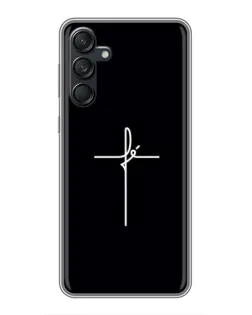 Чехол для Samsung Galaxy M55 5G с картинкой «Тонкий крест»