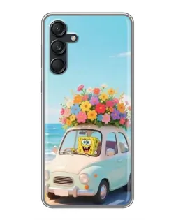 Чехол для Samsung Galaxy M55 5G с картинкой «Автомобильное путешествие»