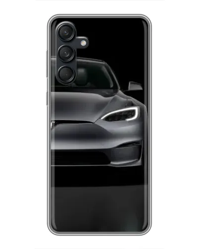 Чехол для Samsung Galaxy M55 5G с картинкой «Tesla Model S Look» Чехол для Samsung Galaxy M55 5G с картинкой «Tesla Model S Look»