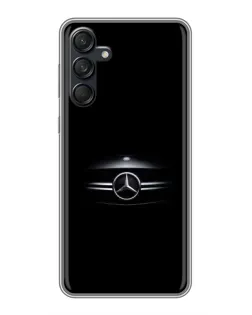 Чехол для Samsung Galaxy M55 5G с картинкой «Mercedes — абстрактные линии»