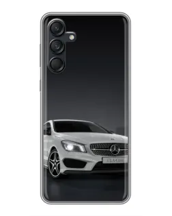Чехол для Samsung Galaxy M55 5G с картинкой «Mercedes AMG GT Silver»