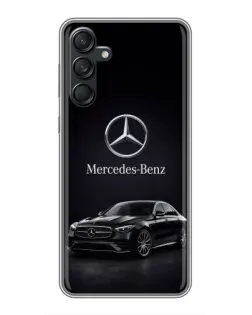 Чехол для Samsung Galaxy M55 5G с картинкой «Mercedes — решетка радиатора»