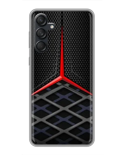 Чехол для Samsung Galaxy M55 5G с картинкой «Mercedes Carbon Grid» Чехол для Samsung Galaxy M55 5G с картинкой «Mercedes Carbon Grid»