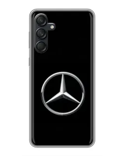 Чехол для Samsung Galaxy M55 5G с картинкой «Mercedes классический лого»