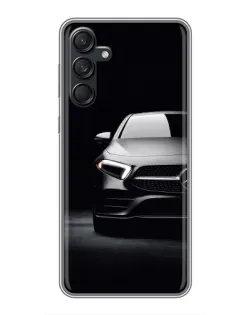 Чехол для Samsung Galaxy M55 5G с картинкой «Свет фар Mercedes»