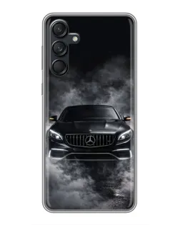Чехол для Samsung Galaxy M55 5G с картинкой «Mercedes в дыму»
