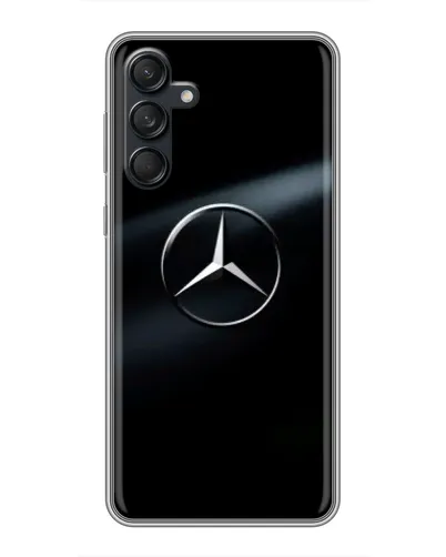 Чохол для Samsung Galaxy M55 5G з картинкою «Mercedes на металі» Чохол для Samsung Galaxy M55 5G з картинкою «Mercedes на металі»