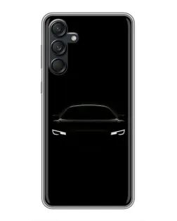 Чехол для Samsung Galaxy M55 5G с картинкой «Взгляд Audi в темноте»