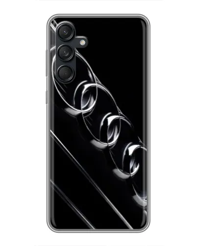 Чехол для Samsung Galaxy M55 5G с картинкой «Audi — абстрактные кольца»