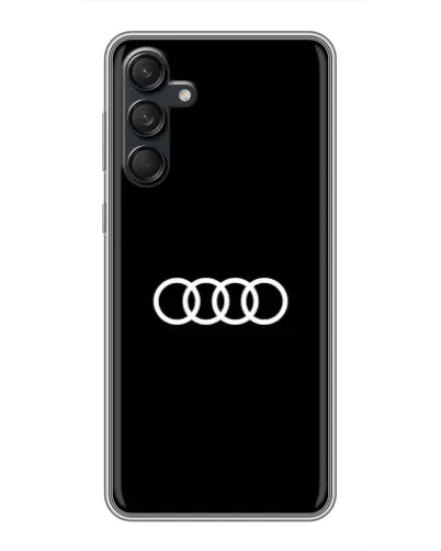 Чехол для Samsung Galaxy M55 5G с картинкой «Audi White Logo»