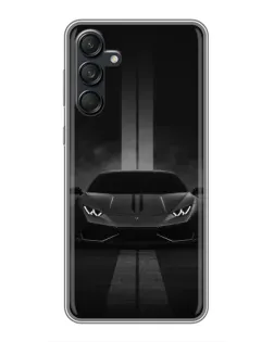 Чехол для Samsung Galaxy M55 5G с картинкой «Lamborghini симметрия дорог»