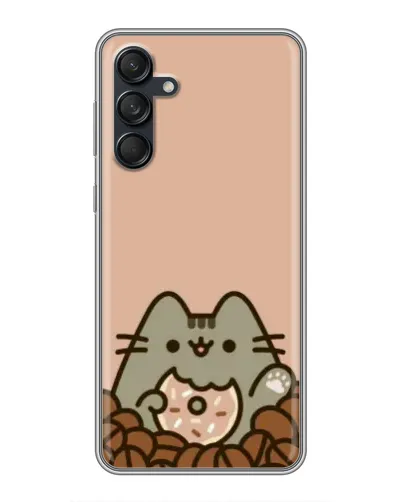 Чехол для Samsung Galaxy M55 5G с картинкой «Кофейный Пушин»