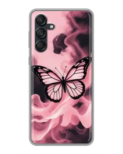 Чехол для Samsung Galaxy M55 5G с картинкой «Бабочка в дыму» Чехол для Samsung Galaxy M55 5G с картинкой «Бабочка в дыму»