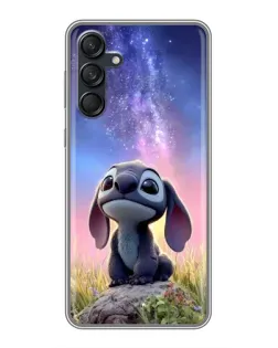 Чехол для Samsung Galaxy M55 5G с картинкой «Стич на рассвете» Чехол для Samsung Galaxy M55 5G с картинкой «Стич на рассвете»