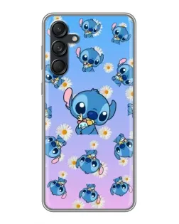 Чехол для Samsung Galaxy M55 5G с картинкой «Паттерн со Стичем» Чехол для Samsung Galaxy M55 5G с картинкой «Паттерн со Стичем»