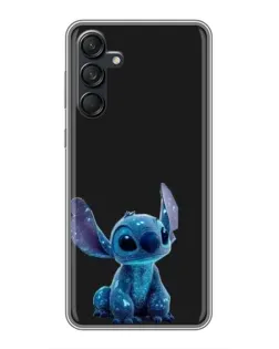 Чехол для Samsung Galaxy M55 5G с картинкой «Стич на черном» Чехол для Samsung Galaxy M55 5G с картинкой «Стич на черном»